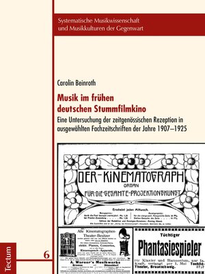 cover image of Musik im frühen deutschen Stummfilmkino
